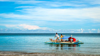 Boatmen - Laiya Beach, San Juan Philippines
